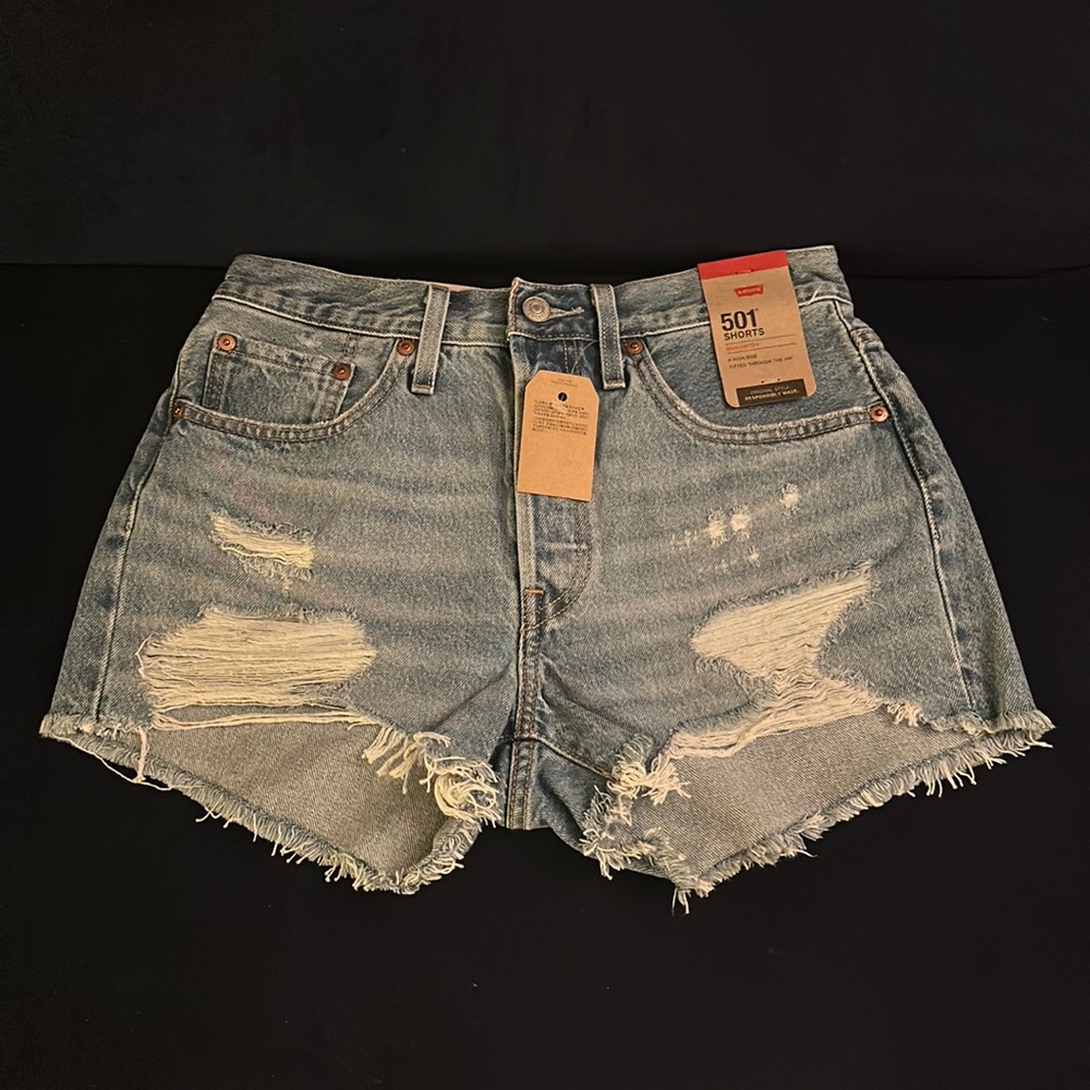 Levi’s 501 Denim Shorts, size 27